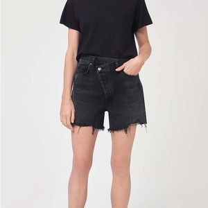 Agolde Criss Cross Shorts